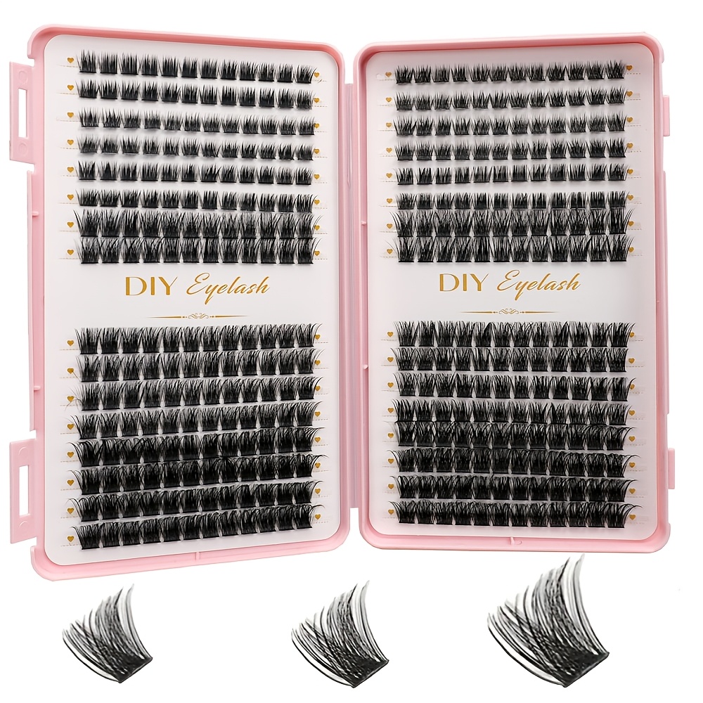Eyelash Extension In Chinese - Kit Fai-da-Te per Extension Ciglia, 384/416