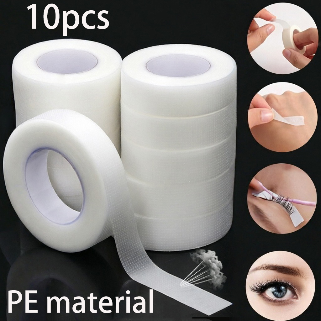 Tape Breathable Lash - 10 Rotoli di Nastro Adesivo PE