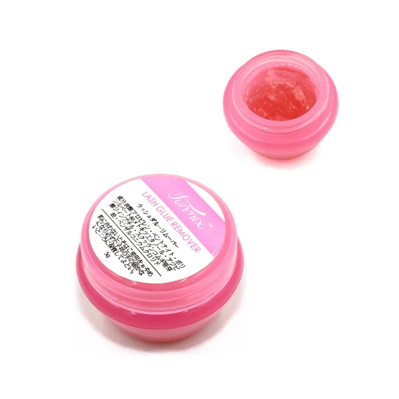 Eyelash Extension Remover Gel - Funmix 1pc 5g Rosa Ciglia Colla