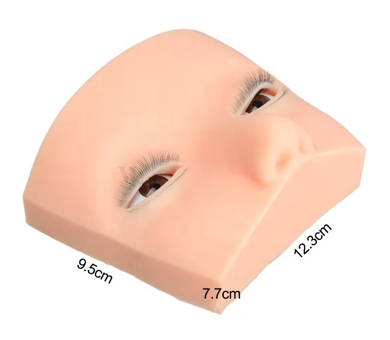 Eyelash Extension Open Eye - Manichino Mini a 4 Strati di
