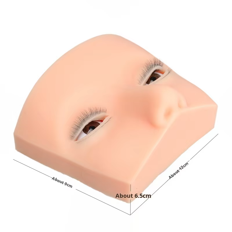 Eyelash Extension Open Eye - Testa di manichino a 4 strati