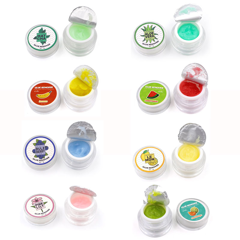 Eyelash Extension Remover Gel - 5g Sapore di Frutta Colla per