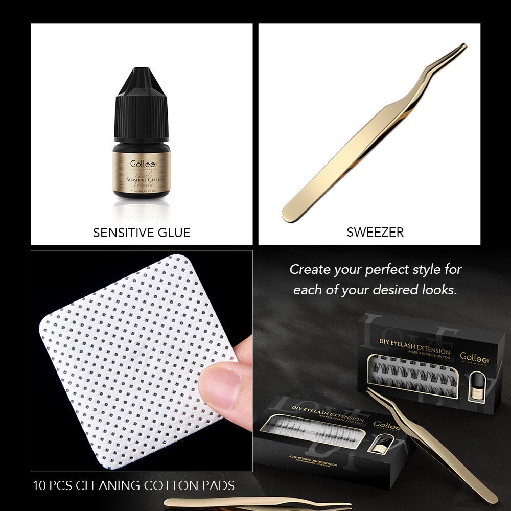 Eyelash Extension Open Eye - Gollee Confezione regalo per estensione ciglia