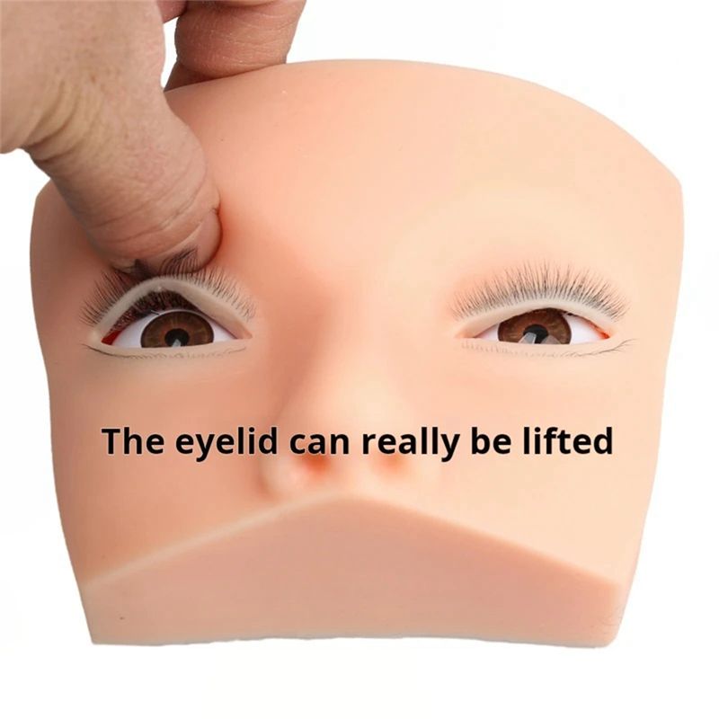 Nuova Testa di Manichino a 4 S - Eyelash Extension Open Eye recensione e prezzo