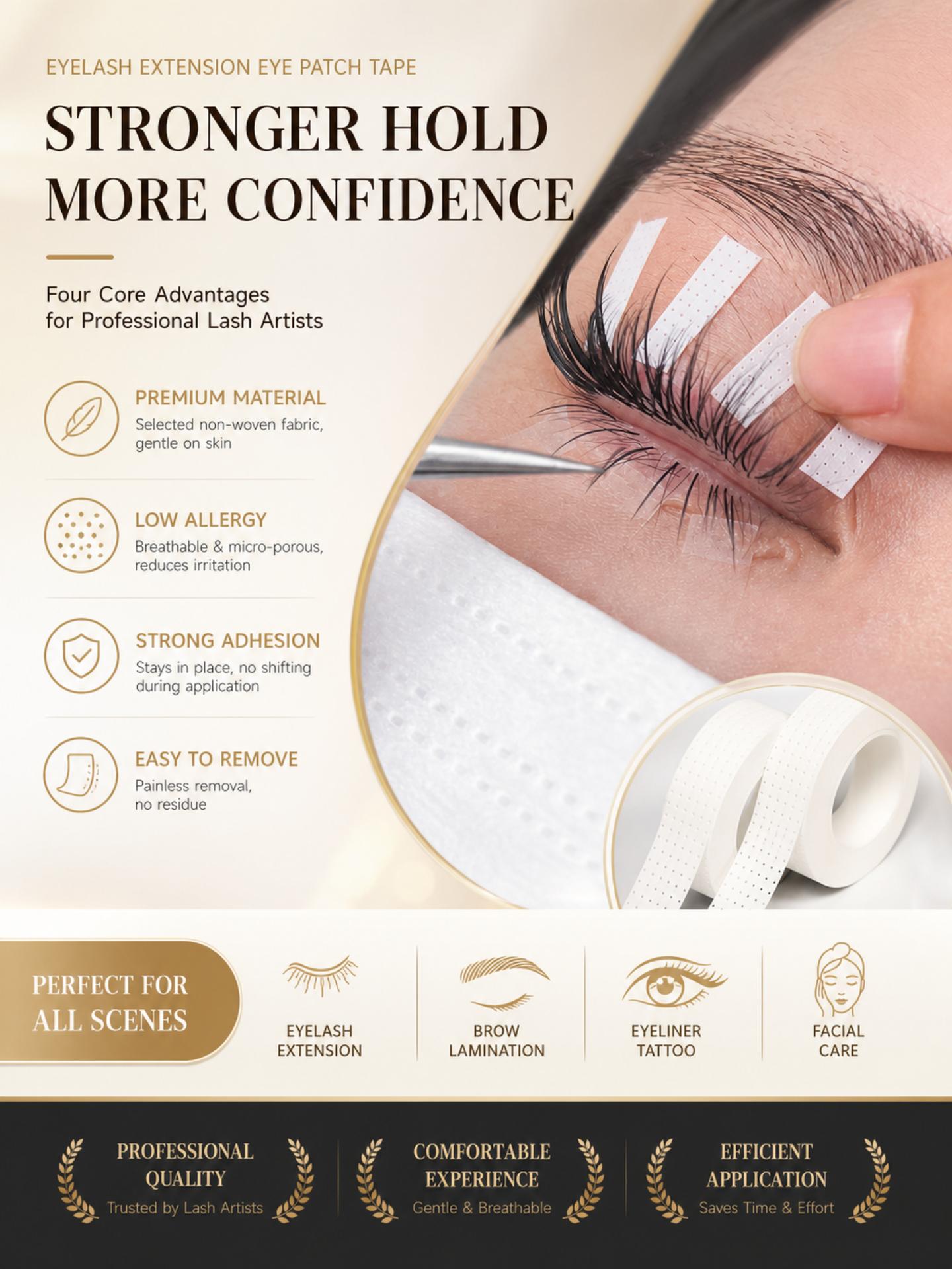 10 Rotoli di Nastro Microporos - Tape Breathable Lash recensione e prezzo