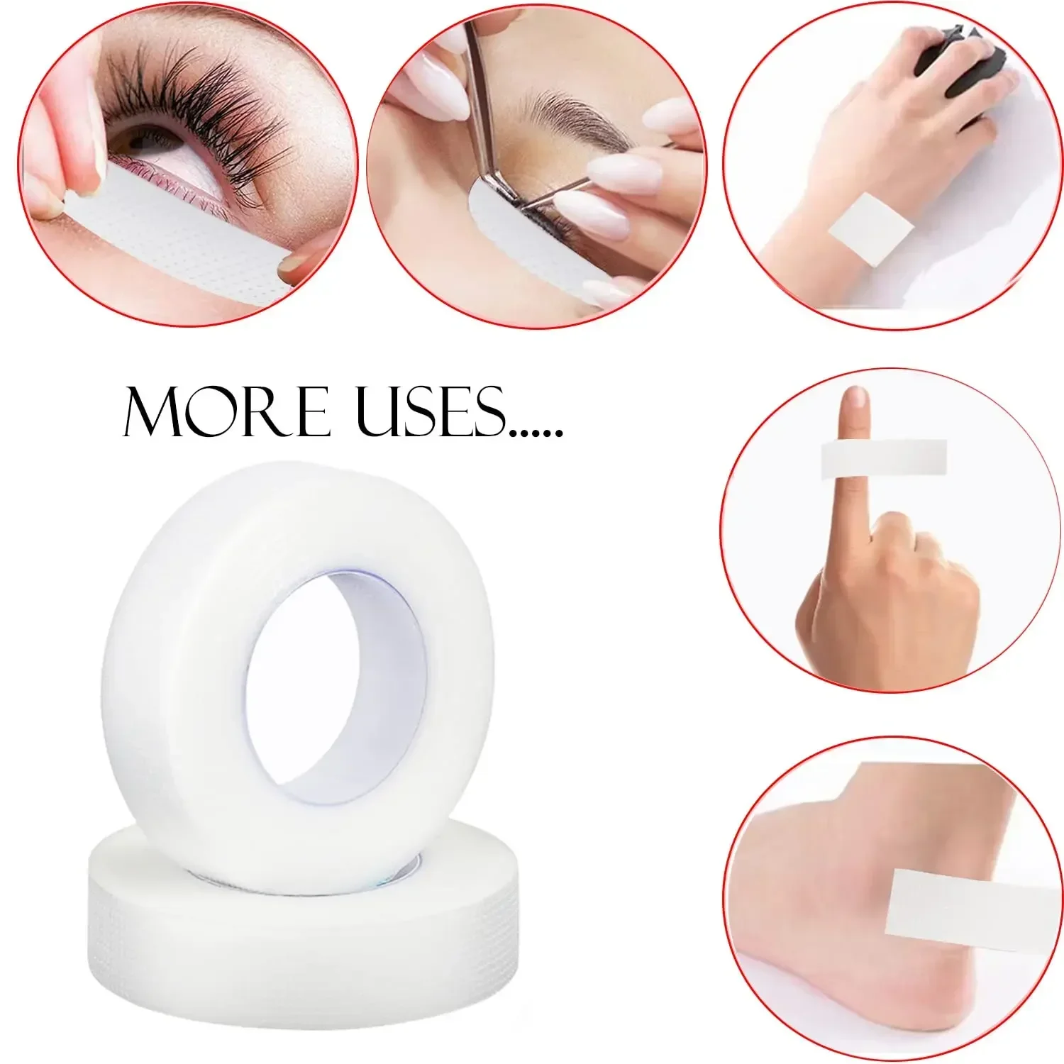 Nastro per Ciglia 2-10 Rotoli, - Tape Breathable Lash recensione e prezzo