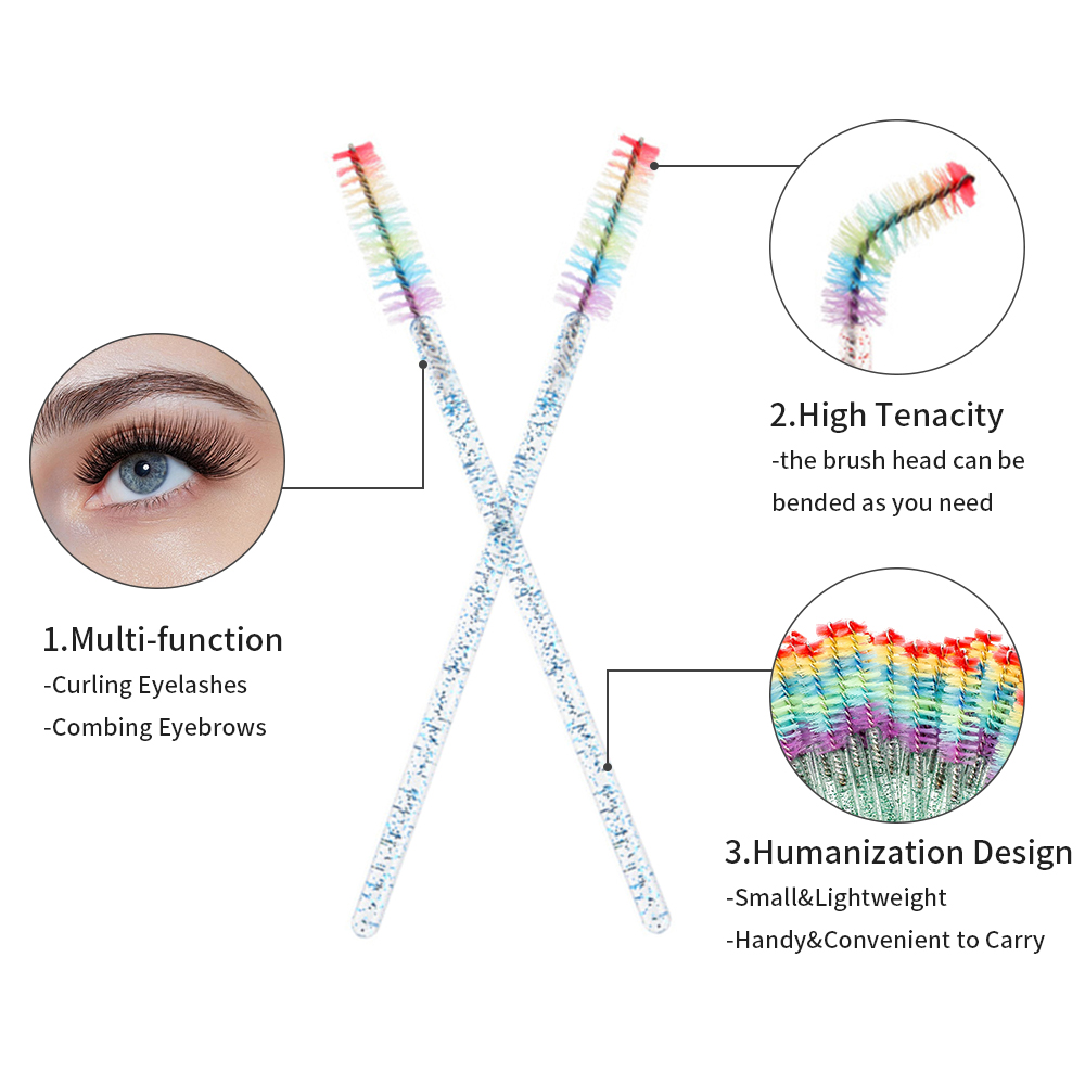 50 Pezzi Pennelli per Trucco C - Eyelash Extension Remover At Home recensione e prezzo