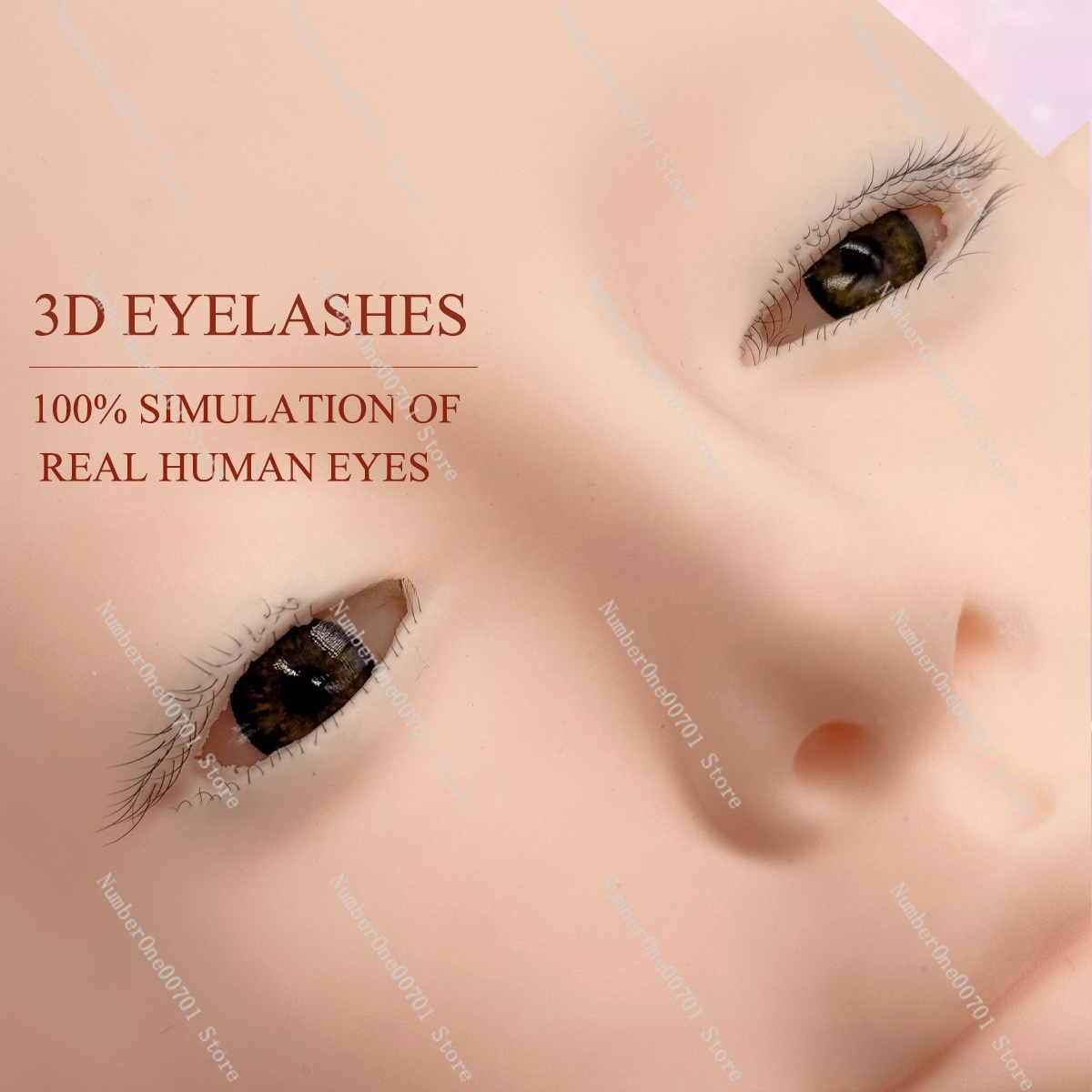 Testa di Manichino in Silicone - Eyelash Extension Open Eye recensione e prezzo