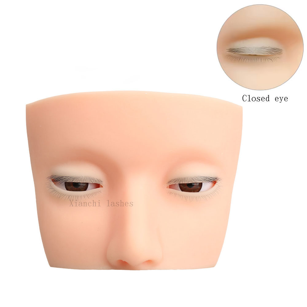 Testa di manichino a 4 strati  - Eyelash Extension Open Eye recensione e prezzo